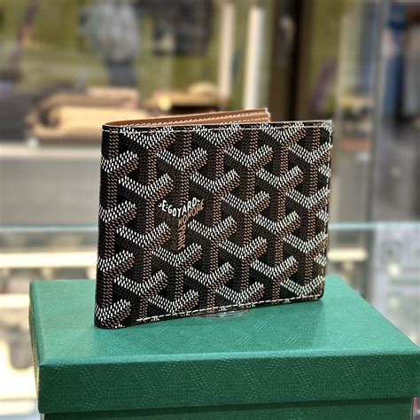 goyard wallet quality|goyard wallets for men.